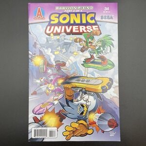 Sonic‎ Universe #34 Babylon Rising Part 2 of 4 Archie Comics 2012 Direct Edition